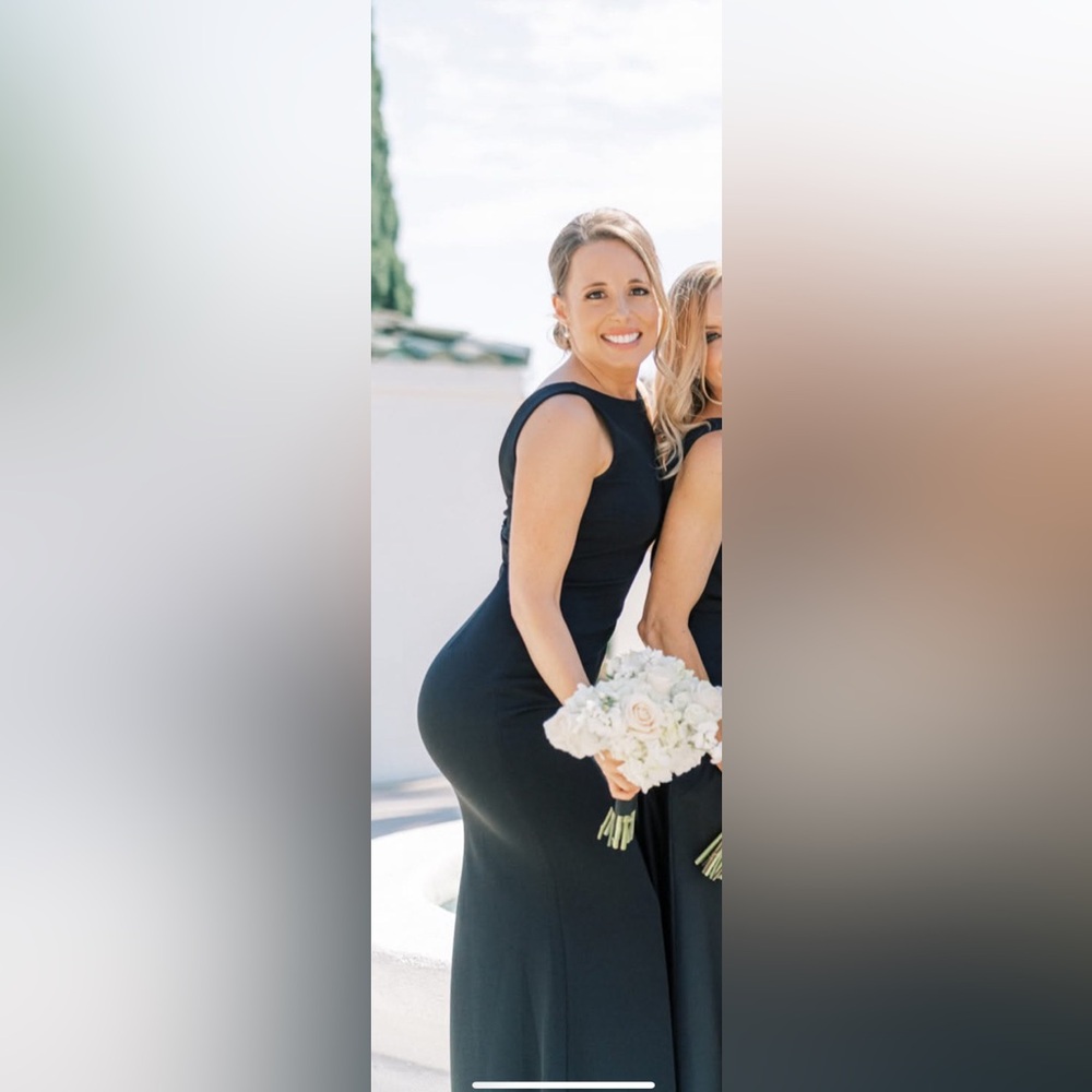 Long black dress